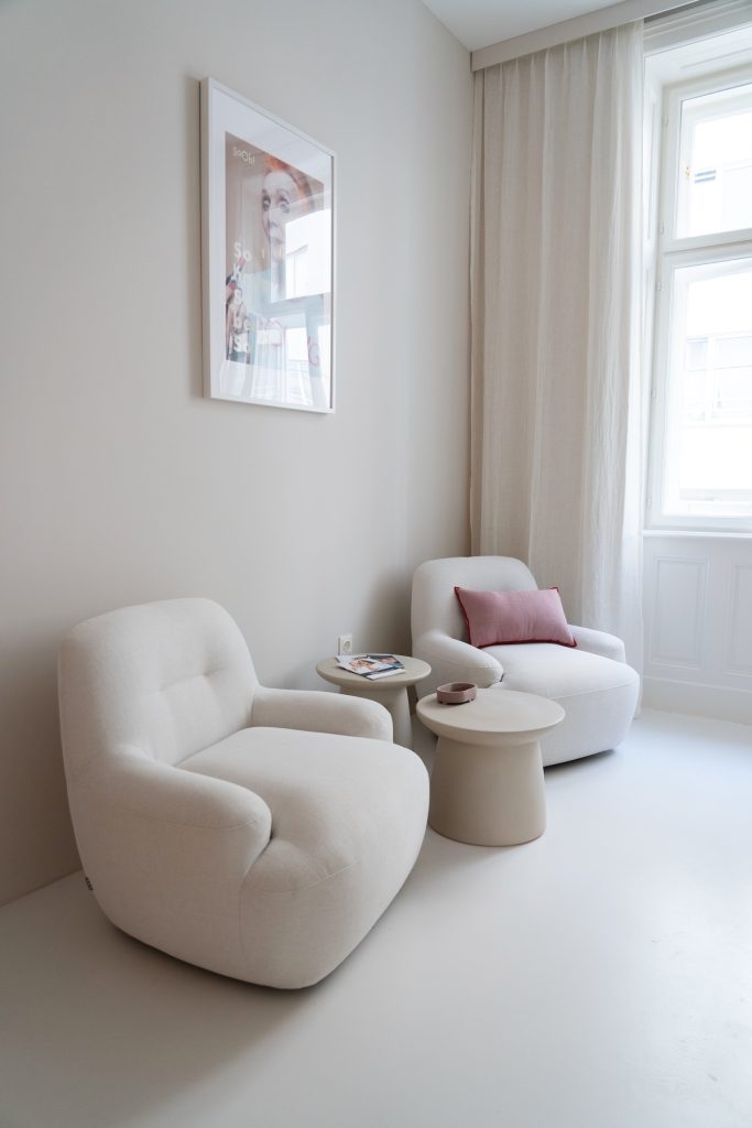 Neukonzeptionierung eines Ästhetik Centers.