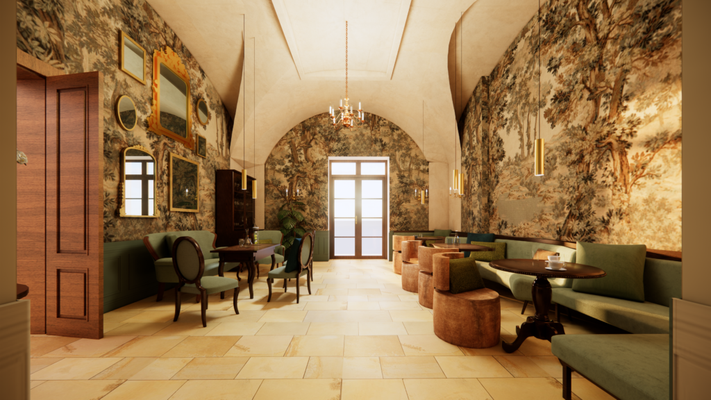 Schloss Dürnstein Innenarchitektur Hospitality